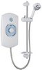 Mira Orbis 10.8kW Thermostatic Electric Shower With LCD (White).