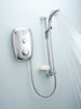 Mira Electric Showers Mira Play 9.5kW in satin chrome with chrome panel.