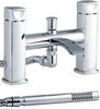Crown Series A Bath Shower Mixer Faucet With Shower Kit (Chrome).