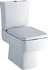 Crown Ceramics Bliss Toilet With Push Flush Cistern & Seat.