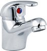 Crown D-Type Basin Mixer Faucet With Pop Up Waste (Chrome).