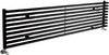 Crown Radiators Cypress 5527 BTU Radiator (Black). 1800x405mm.