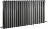 Crown Radiators Salvia Double Radiator. 7108 BTU (Anthracite). 1223x635mm.