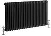 Crown Radiators Regency 2 Column Radiator (Black). 1055x600mm. 4897 BTU.