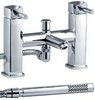 Crown Series C Bath Shower Mixer Faucet With Shower Kit (Chrome).