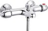 Crown Faucets Wall Mounted Thermostatic Bath Shower Mixer Faucet.