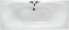 Monte Carlo White double ended bath. 1700 x 750mm. Legs included.