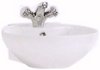 Shires Round Sfera Free-Standing Basin, 1 Faucet Hole. 400x150mm.
