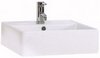 Shires Square Teorema Free-Standing Basin, 1 Faucet Hole. 460x460x140mm.