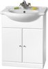 daVinci 650mm Contour Vanity Unit with one piece ceramic basin.