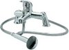 Ultra Eon Bath shower mixer including kit