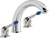 Pacific Luxury 3 faucet hole bath mixer faucet