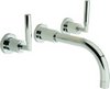 Ultra Helix Lever 3 faucet hole wall mounted basin mixer faucet