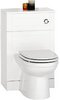 daVinci Monte Carlo complete back to wall toilet set in white.