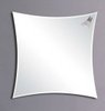 Reflections Naas illuminated bathroom mirror.  Size 800x800mm.