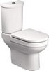 RAK Charlton Close Coupled Toilet, Dual Push Flush Cistern & Seat.