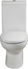 Shires Parisi Modern Toilet, Push Flush Cistern & Soft Close Seat.