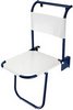 Doc M Sirrus Wall Mounted Seat With Blue Frame.