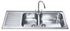 Smeg Sinks 2.0 Anti-Scratch Stainless Steel Kitchen Sink With Left Hand Drainer.