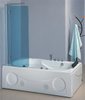 Hydra Pro Complete Shower Bath (Left Hand). 1800mm. 6 Jet whirlpool.