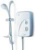 Triton Electric Showers Pumped Topaz T80si 8.5kW In White And Chrome.