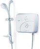 Triton Electric Showers Pumped Topaz T90si 9.5kW In White And Chrome.