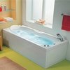 Twyford Sophia 6 Jet Whirlpool Bath With Faucets. 1700x750mm (Left Hand).