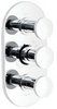 Ultra Reno Triple concealed thermostatic shower valve
