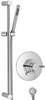 Hudson Reed Tec Dual Thermostatic Shower Valve, Slide Rail Kit & Handset.