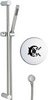 Hudson Reed Tec Sequential Thermostatic Shower Valve & Slide Rail.