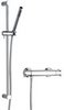 Thermostatic Minimalist thermostatic bar valve with slide rail kit