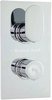 Hudson Reed Cloud 9 3/4" Twin Thermostatic Shower Valve With Diverter.