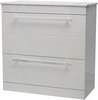 Ultra Design Vanity Unit With Ceramic Basin (White). 800x800x400mm.