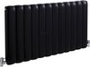 Hudson Reed Radiators Nirvana Designer Radiator (Black). 1015x600mm.