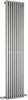 Hudson Reed Radiators Parallel Designer Radiator (Silver). 342x1500mm.