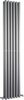 Hudson Reed Radiators Savy Double Radiator (Silver). 354x1800mm.