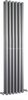 Hudson Reed Radiators Savy Double Radiator (Silver). 354x1500mm.