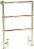 HR Traditional Countess heated towel rail (gold). 660x940mm. 864 BTU