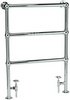 Ultra Radiators Cambridge Heated Towel Rail (Chrome). 676x966mm.