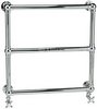 Ultra Radiators Cotswold Heated Towel Rail (Chrome). 685x685mm.