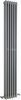 Ultra Colosseum Triple Column Radiator (Silver). 291x1800mm.