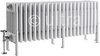 Ultra Colosseum 6 Column Radiator With Legs (White). 1011x480x220mm.