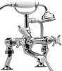 Ultra Beaumont Luxury 3/4" Cranked Bath Shower Mixer (Chrome)