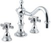 Ultra Beaumont Luxury 3 Faucet Hole Basin Mixer + Pop-up Waste (Chrome)