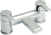 Hudson Reed Icon Bath Filler Faucet (Chrome).