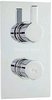 Hudson Reed Icon 3/4" Twin Thermostatic Shower Valve With Diverter.