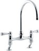 Hudson Reed Kitchen dualflow lever head bridge sink mixer