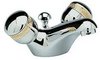 Ultra Contour Mono basin mixer (chrome/gold, standard valves)