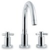 Ultra Aspect 3 Faucet hole deck mounted bath filler with small swivel spout.