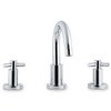 Ultra Aspect 3 Faucet hole basin mixer with small spout and pop up waste.